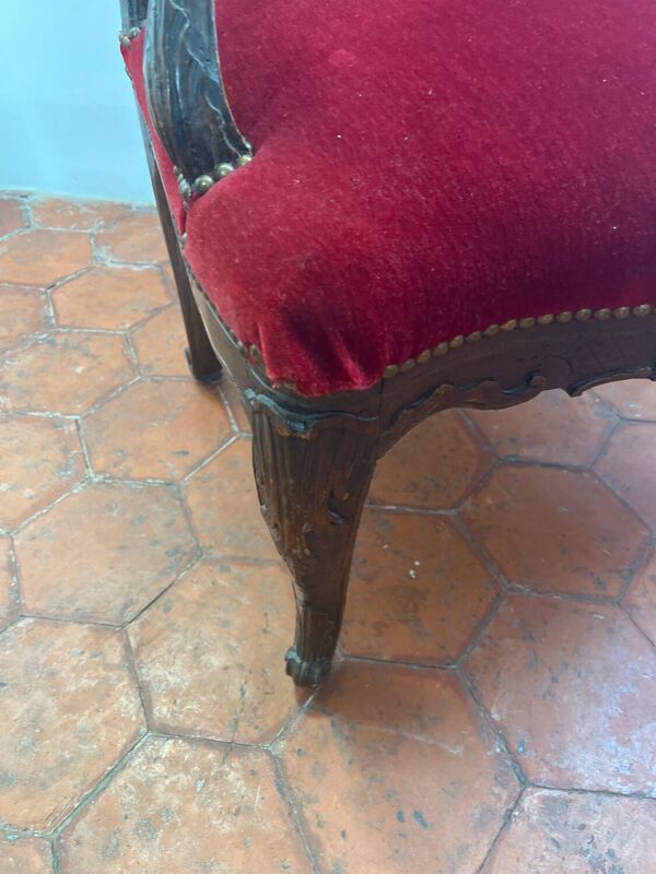 Chaise de style Régence