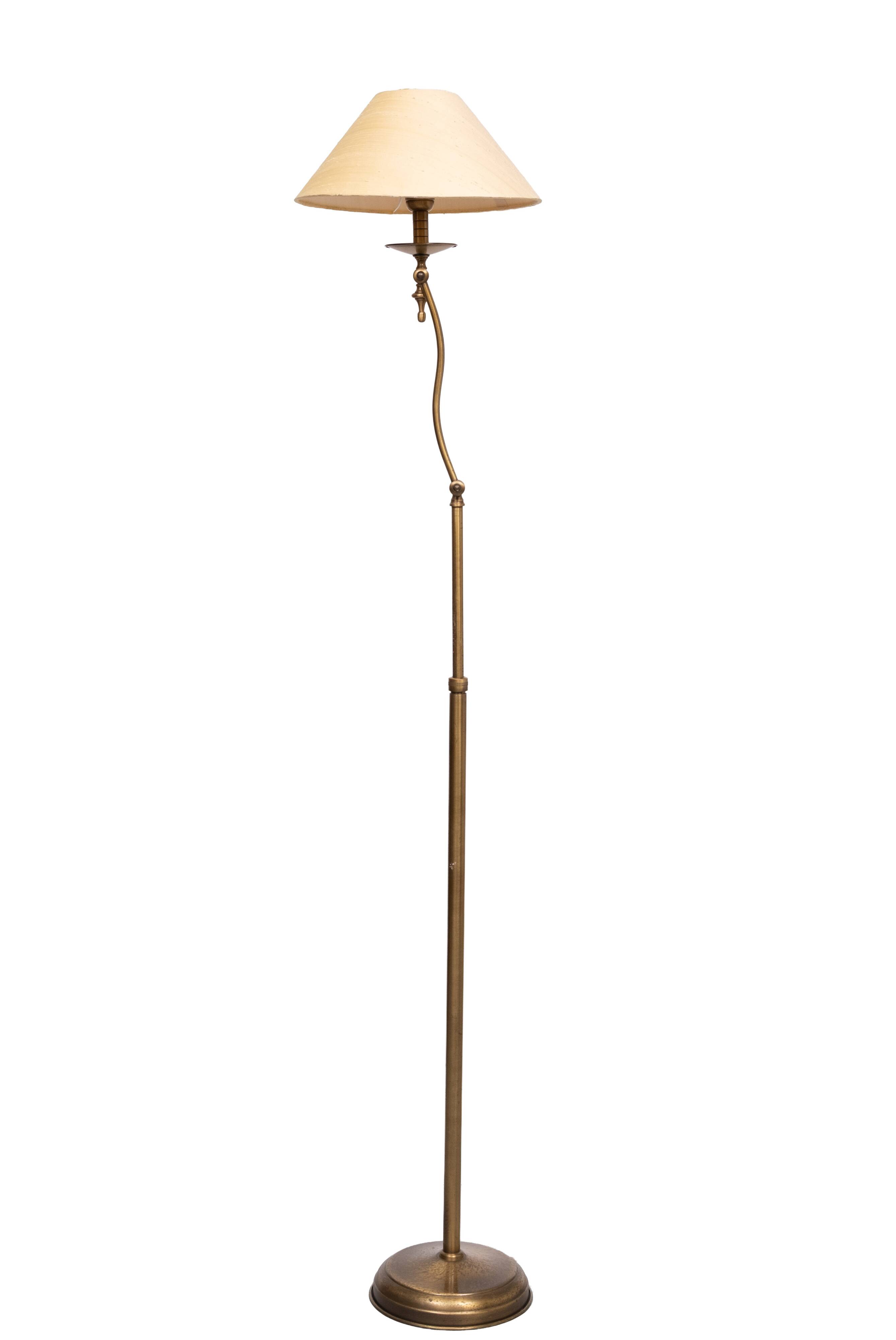 Classic Brass adjustable Floor lamp 1970s Germany