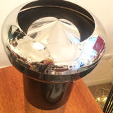 Big ashtray of community in chrome, 1970