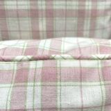 Vintage plaid cushions Laura Ashley