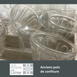 Old jam jar - diameter 12 cm