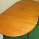Teak dining table, an extension