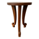 Guéridon / tabouret vintage en bois