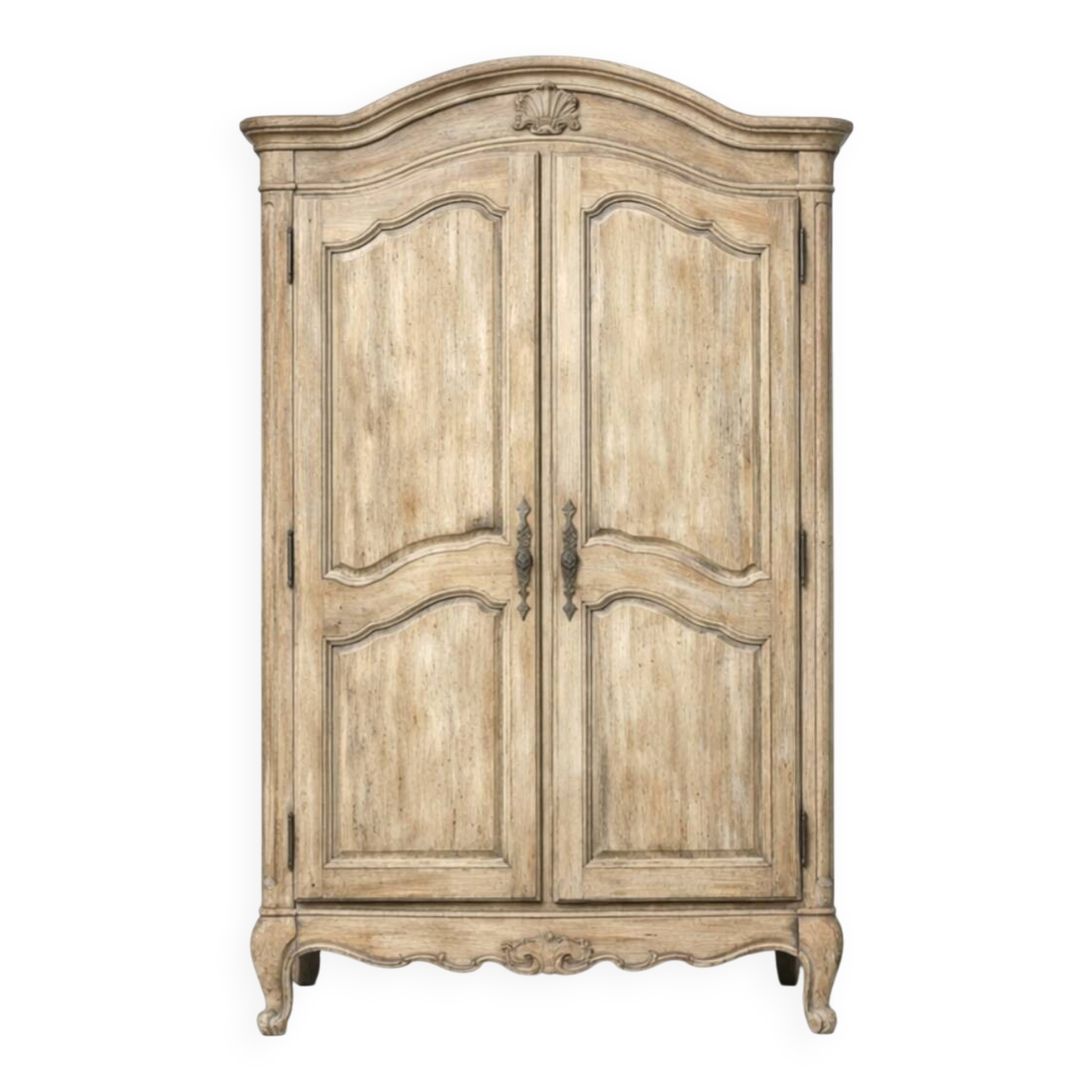 Sanded antique wardrobe