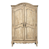 Sanded antique wardrobe