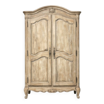 Sanded antique wardrobe