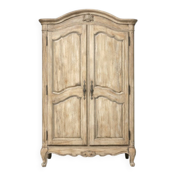 Sanded antique wardrobe