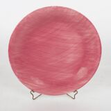 Set of 6 dishes earthenware of salins, france, collection mistral