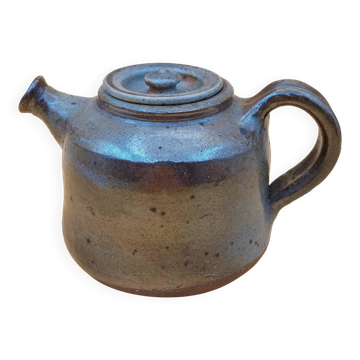 Ceramic stoneware teapot signed Francis Leloup