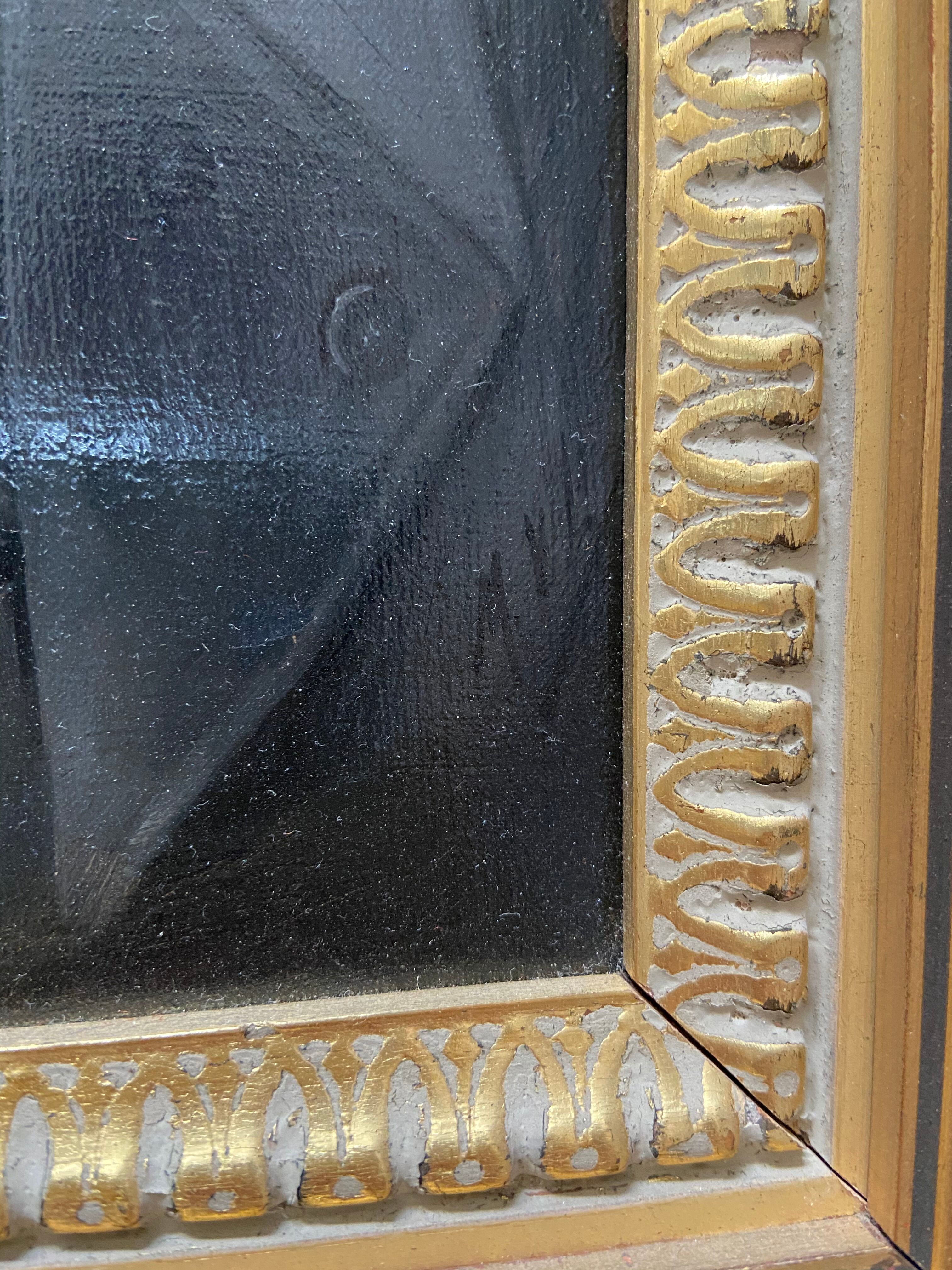 2 oil portraits, notable