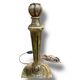 Pied de lampe en bois doré très jolie patine vers 1960
