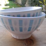 2 Badonviller earthenware bowls