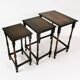 Table gigognes ancienne, Angleterre vers 1920.