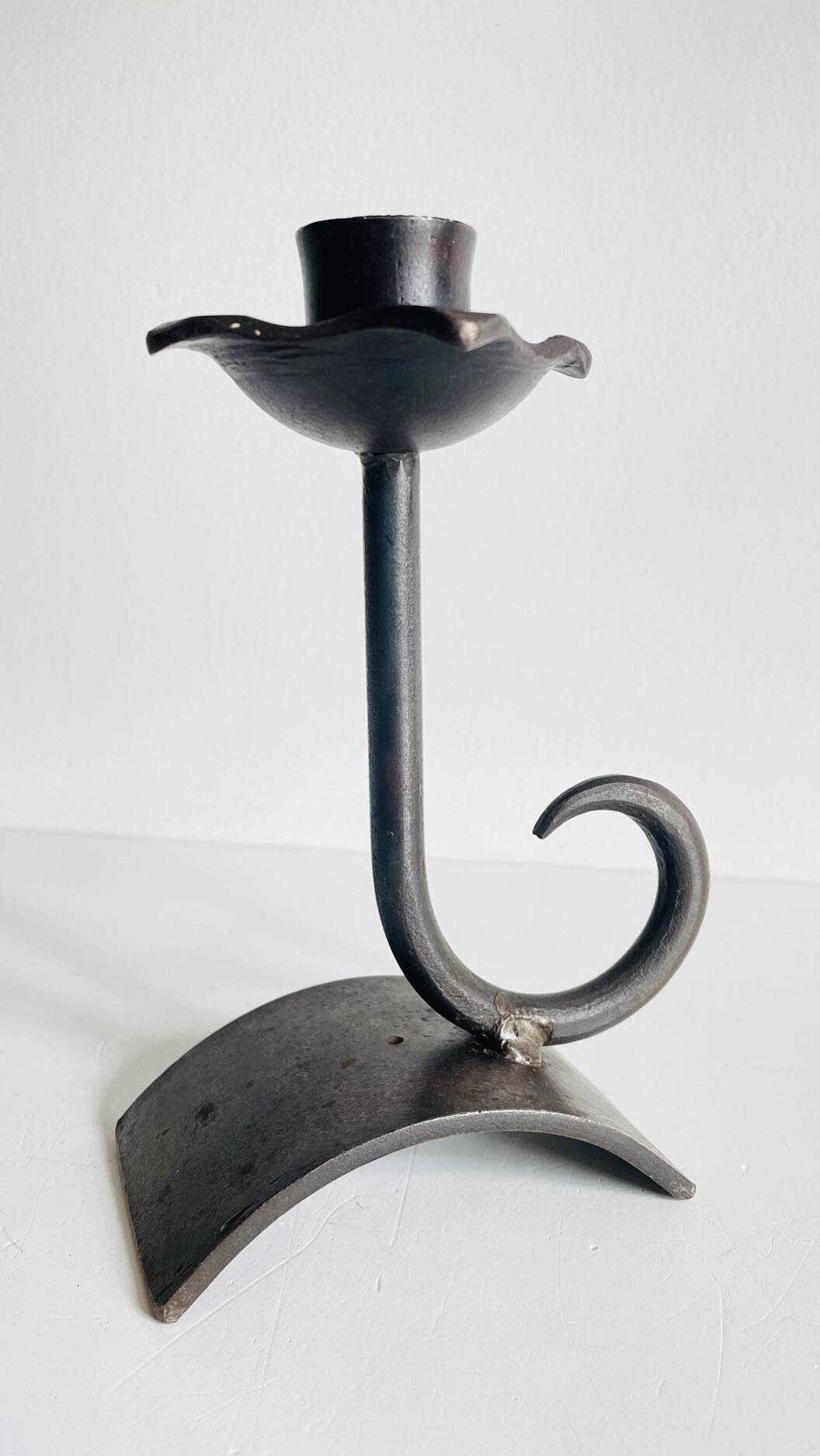 Vintage Brutalist Candle Holder