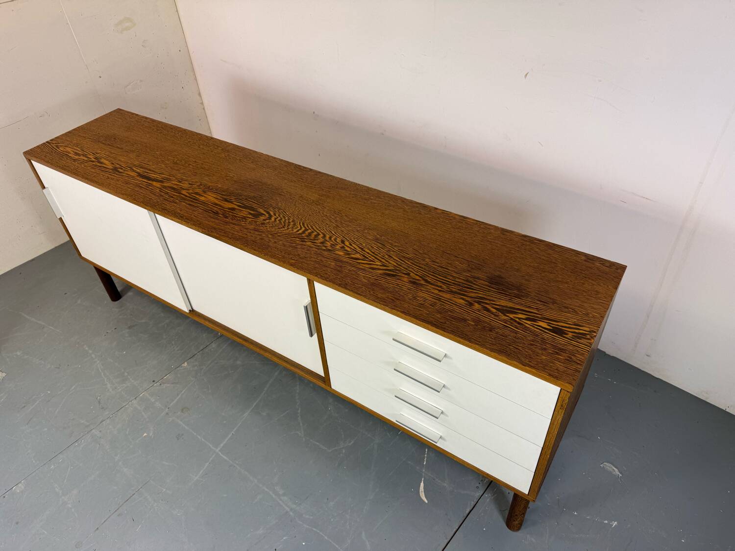 MCM sleek Martin Visser Wenge and Formica Credenza Sideboard, 1970s