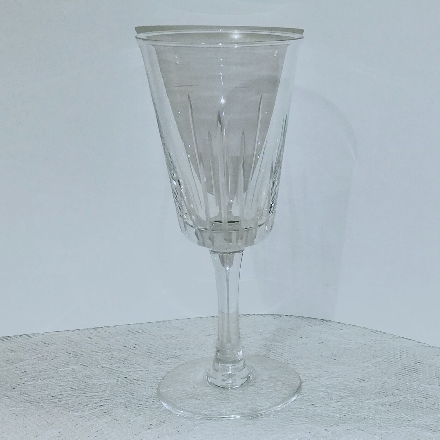 8 stemmed glasses 12.5cl