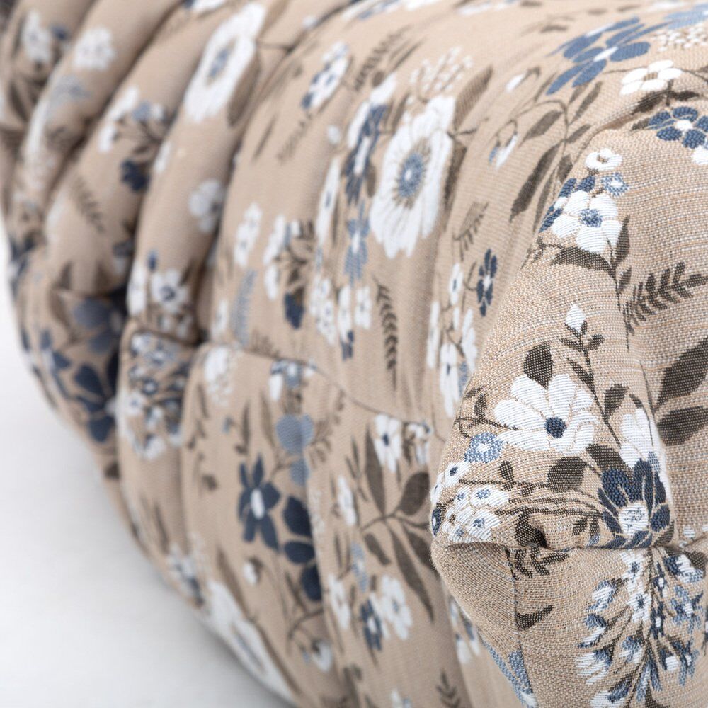 Togo three-seater sofa in patterned fabric by Michel Ducaroy for Ligne Roset