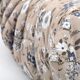 Togo three-seater sofa in patterned fabric by Michel Ducaroy for Ligne Roset