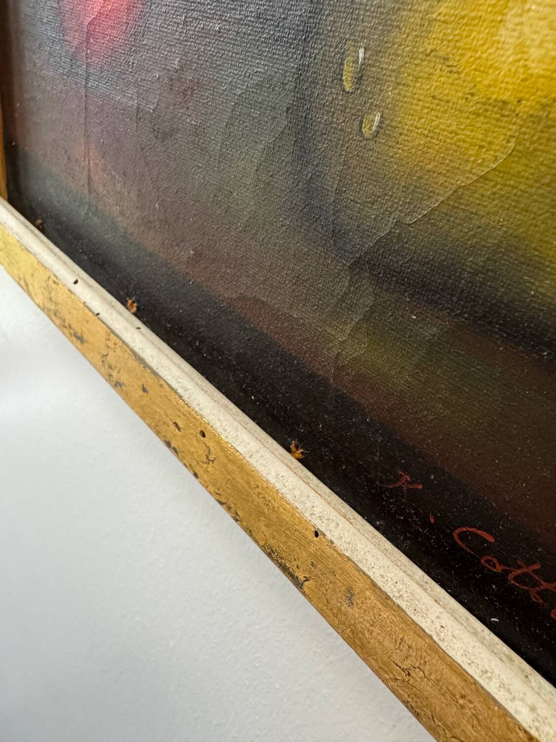 Still life painting K. Cotton