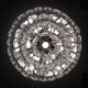 Kinkeldey 6 Tiered Chrystal Chandelier, 1970s