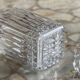 Cut crystal whisky decanter.