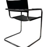 Vintage Breuer style leather chair B32/34 Italian Design