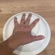 Hollow serving dish from Onnaing earthenware factory