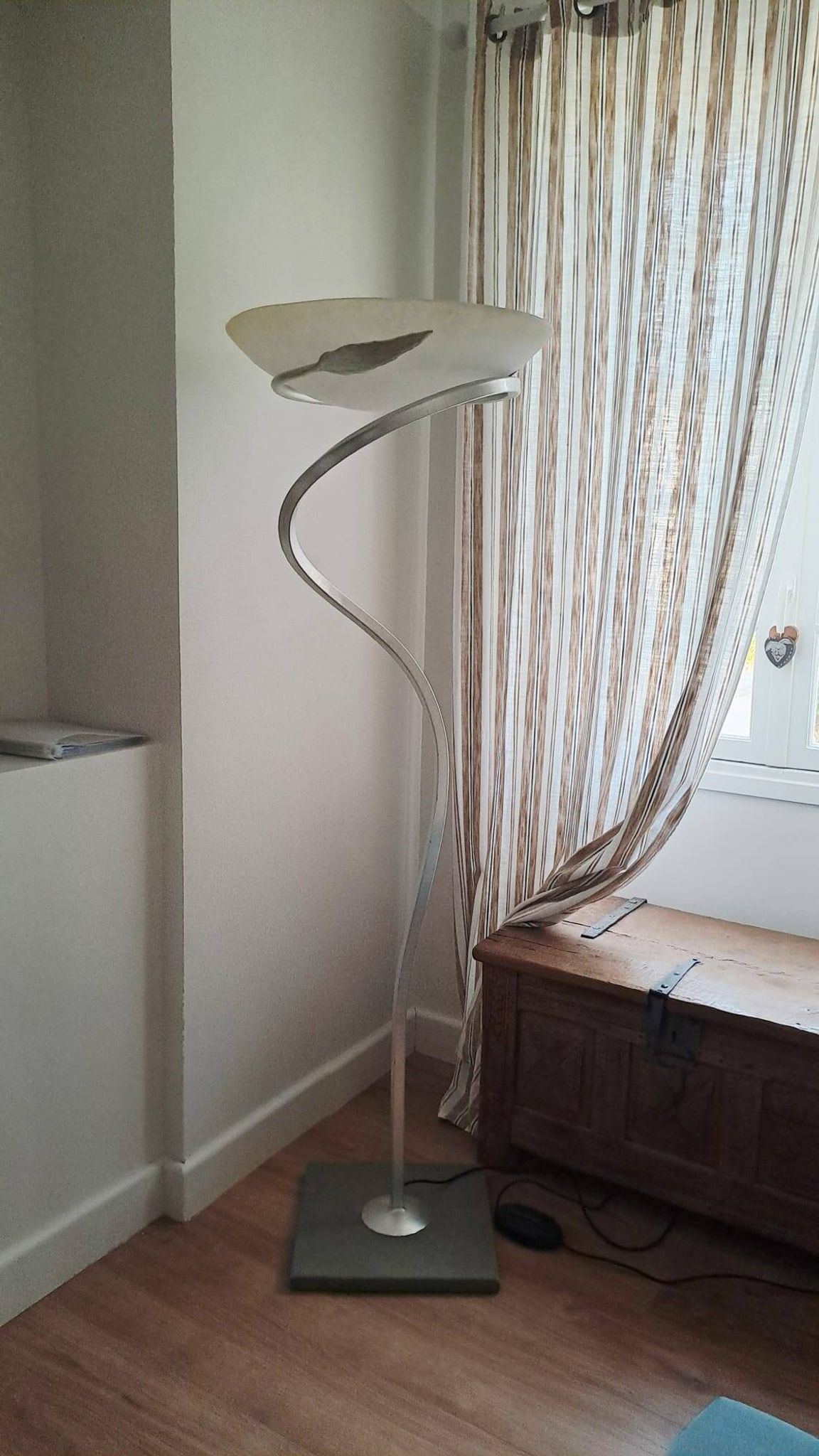 Lampadaire Alfea d'Enzo Ciampanili en verre Murano