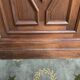 Solid oak bar chest cabinet