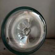 Blown glass jar