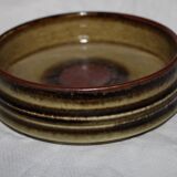Ceramic bowl by Olle Alberius Rostrand Scandinavian bamboo 1960