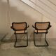 Paire de chaises Cesca B32 par Marcel Breuer années 1970