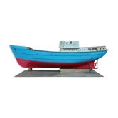 Model of a fishing boat