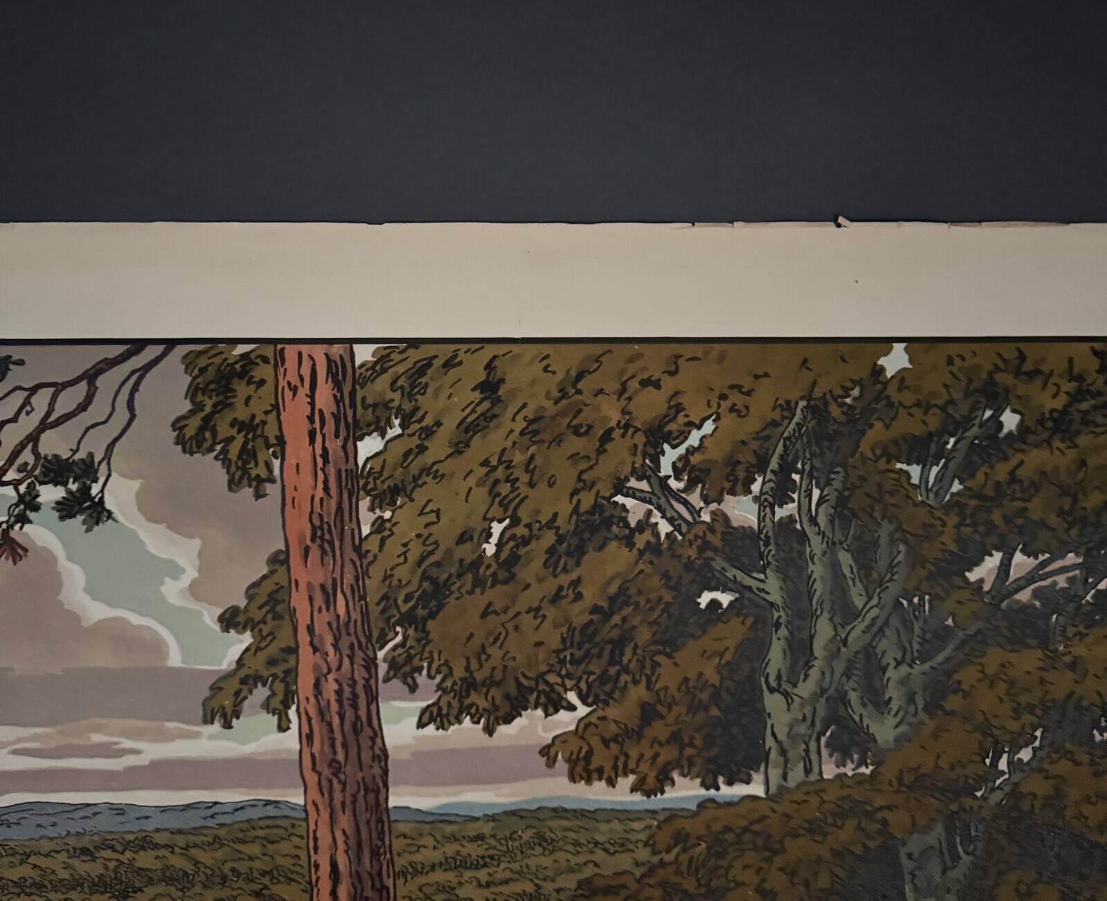 Lithograph by Henri Rivière Aspects of Nature - The Forest