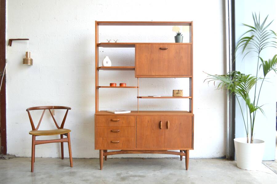 Teak bookshelf by G-Plan 122cm