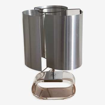 lampe avec abat jour de Max Sauze, 1970