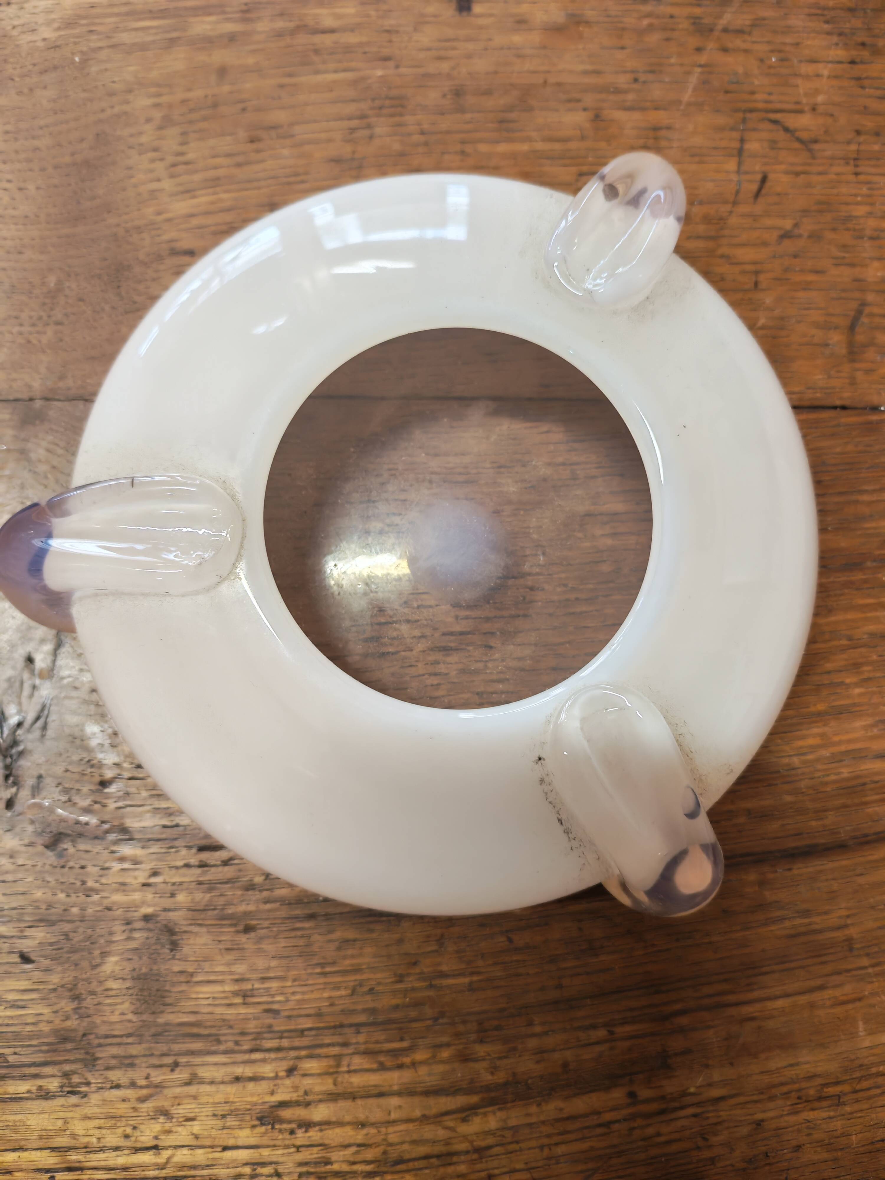 Opaline catch-all tray