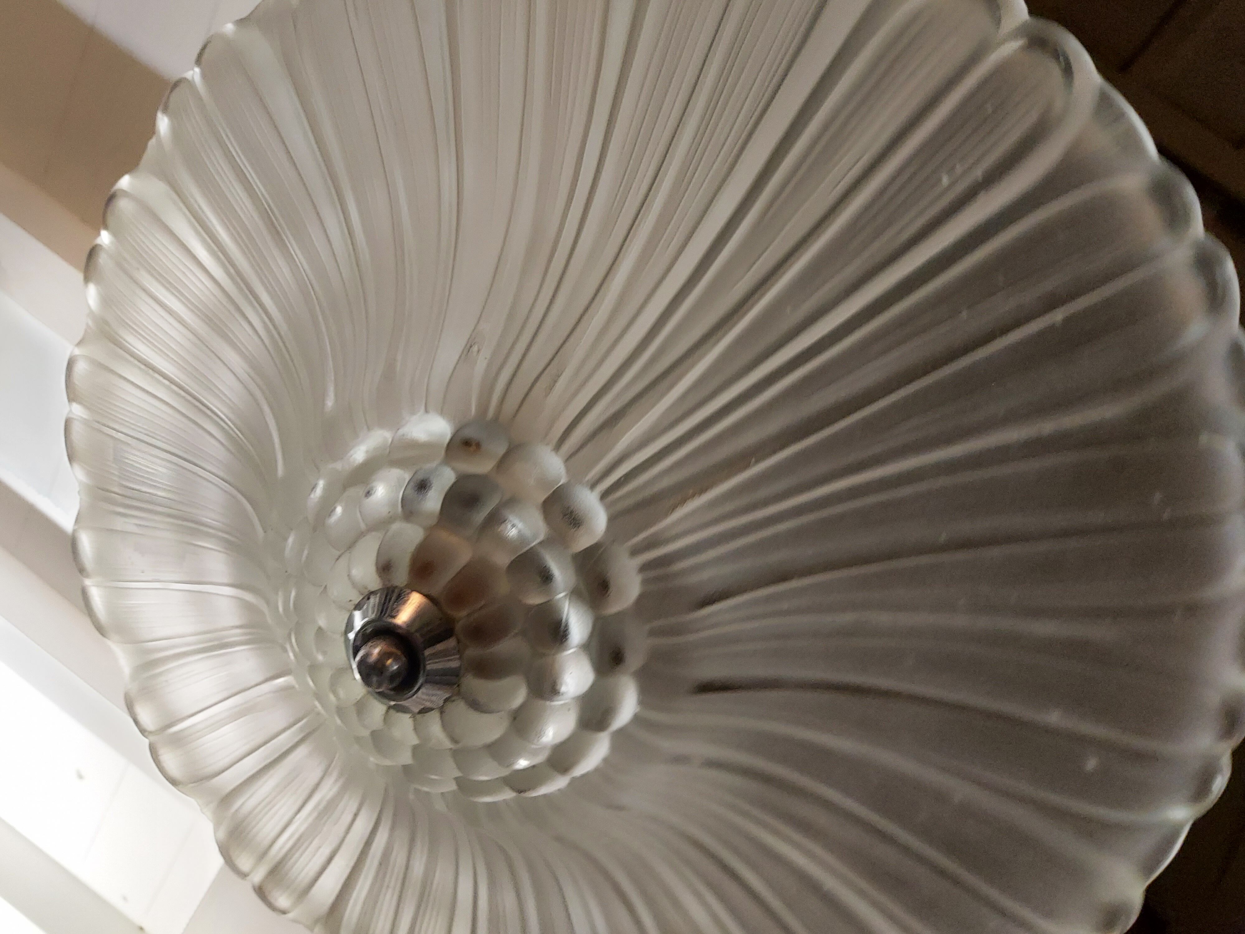 Vintage Art Deco chandelier 1930s