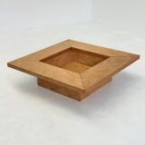Square coffee table / bar table from Smania with burl wood