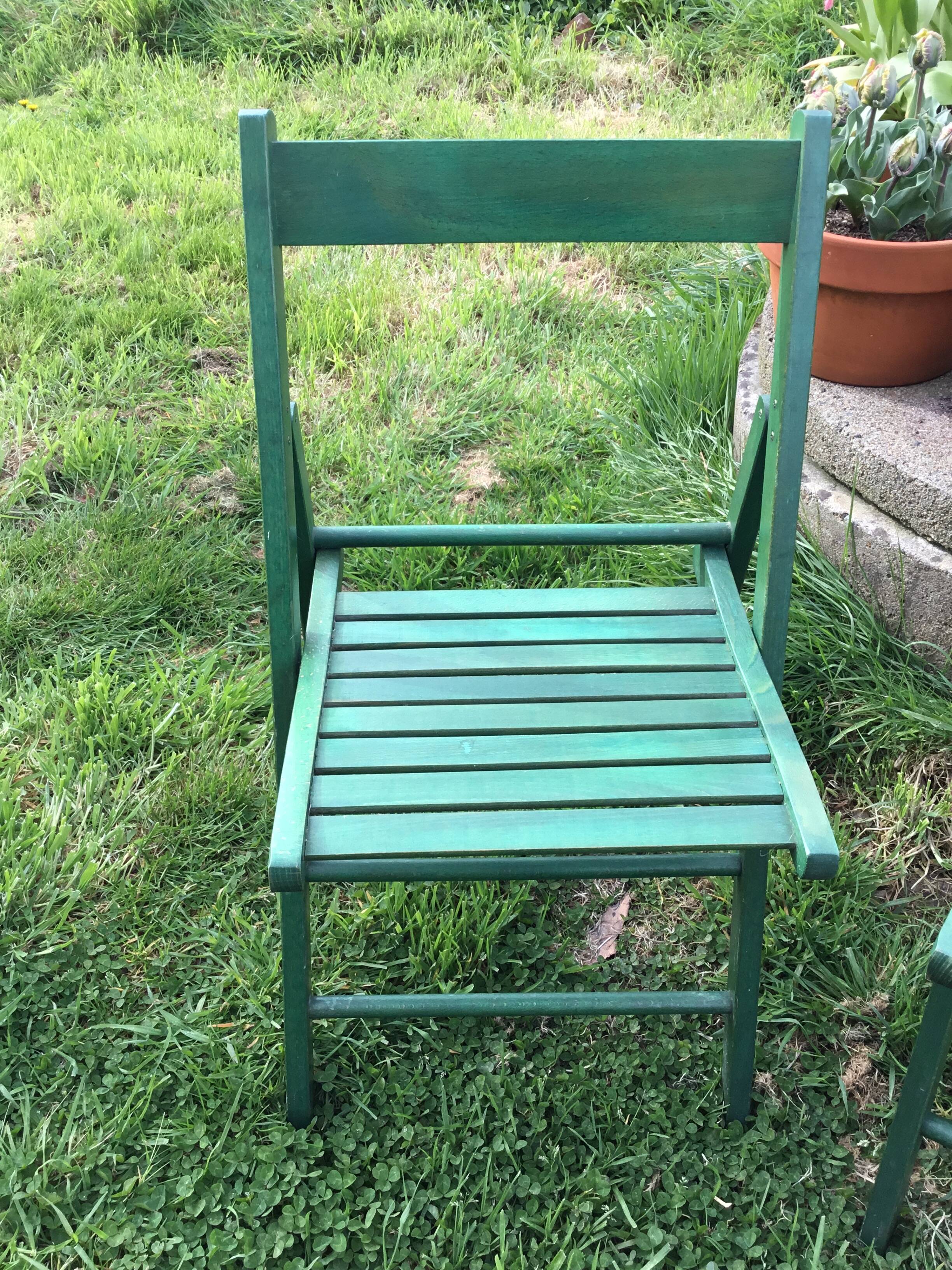 Lot of folding chairs Pier import