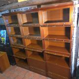 Modular vintage MD bookshelf in mahogany