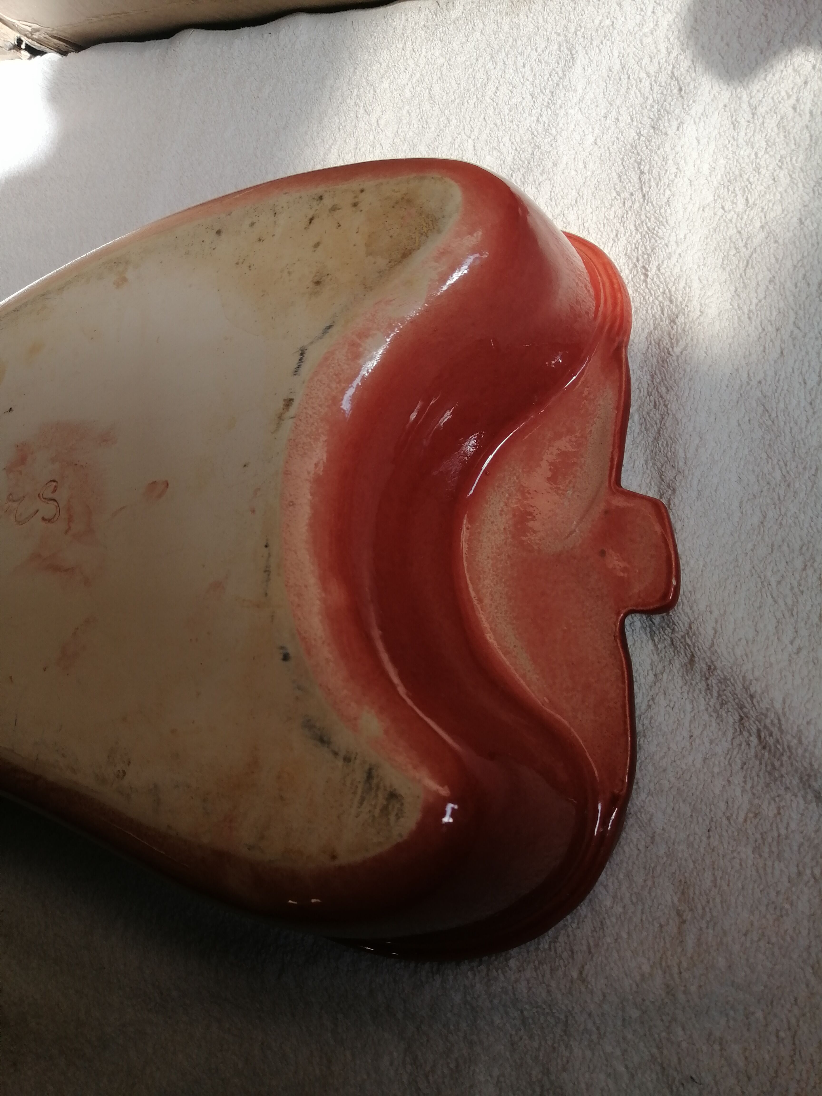 EMPTY DISH POCKET CERAMIC SLIP