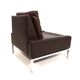 Wilkhahn Series 800 leather chair by Hans Peter Piel