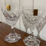 Verres cristalleries de champagne