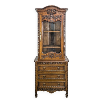 Norman oak display cabinet