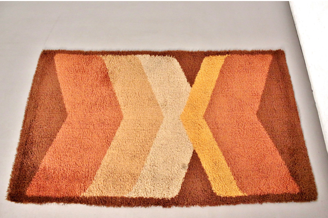 Space Age wool rug year 70, Besmer Carpet edition