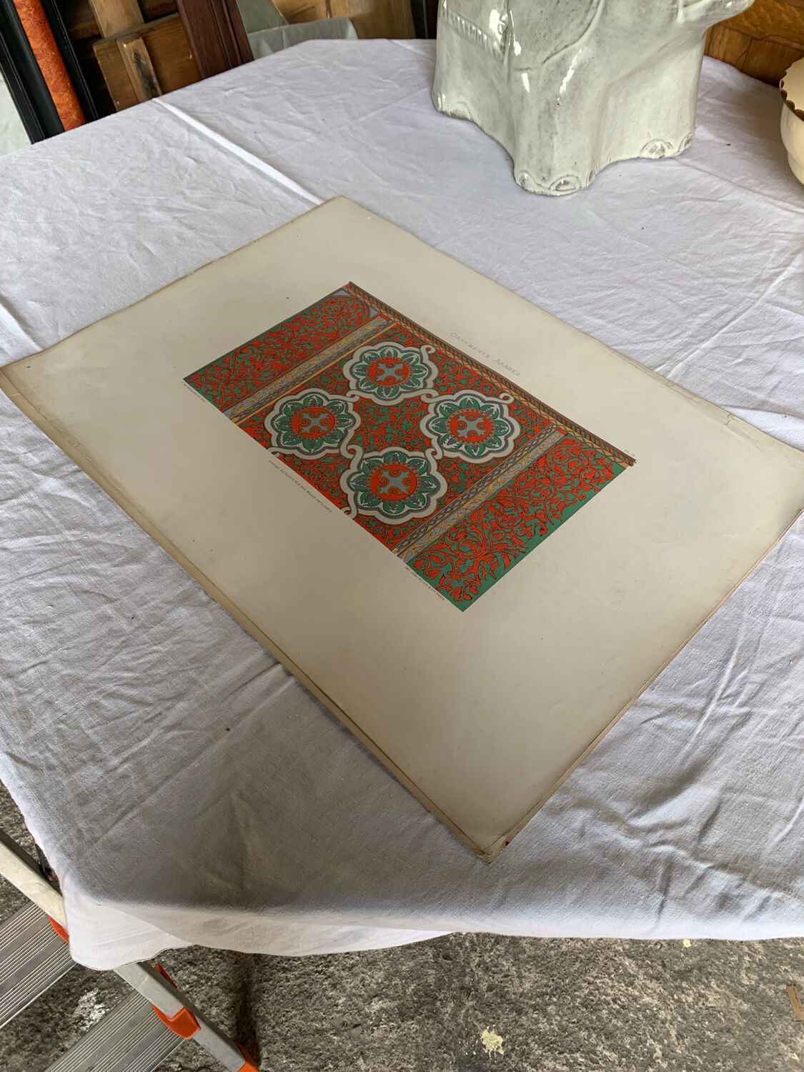 Ancient Oriental Lithography - Arab Ornaments