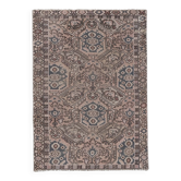 Vintage Turkish rug handmade 100x138 cm