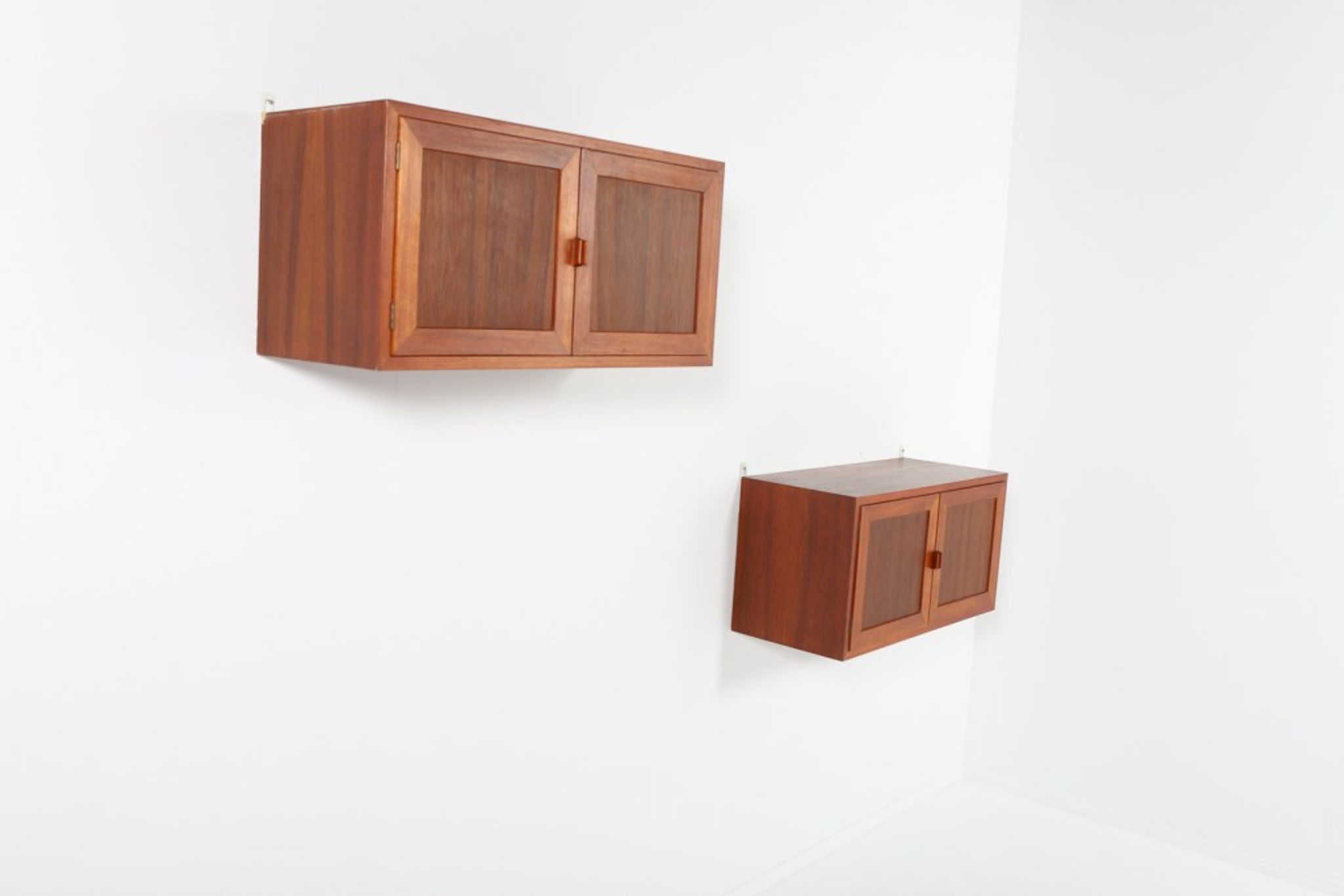 Set of 2 Danish wall cabinets by Johannes Andersen, 1960s