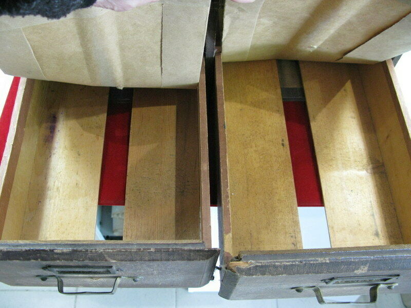 Wooden craft furniture notary box
